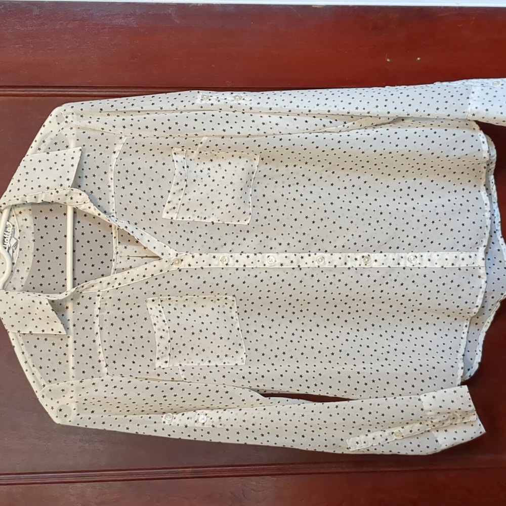 Express Sheer Star Portofino Shirt
